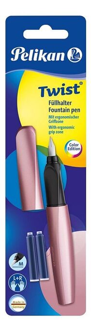 Dreamland Pelikan vulpen Twist roze aanbieding