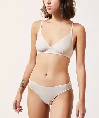 Triangelbeha in tule, zonder beugels - 75B - BLUSH - Etam
