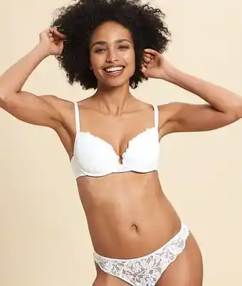 Etam Beha nr. 5 - fijne cups - 70D - ECRU - Etam aanbieding