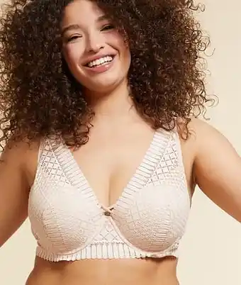 Etam Beha nr. 6 - naturel triangel - 70D - BLUSH - Etam aanbieding