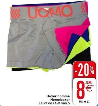 Cora Boxer homme herenboxer aanbieding
