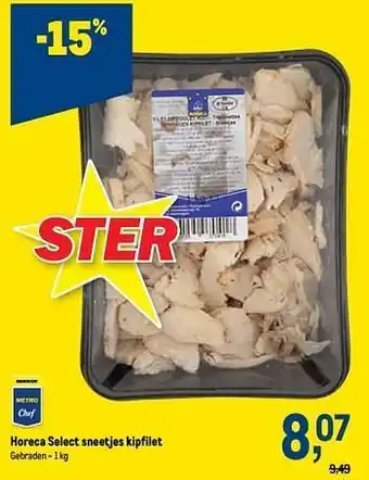 Horeca select sneetjes kipfilet