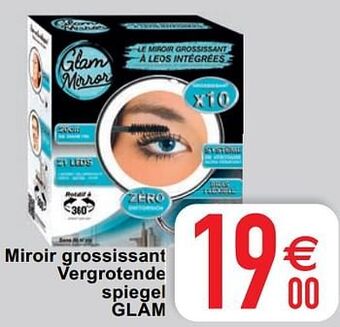 Cora Miroir grossissant vergrotende spiegel glam aanbieding