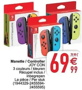 Cora Manette - controller joy con aanbieding