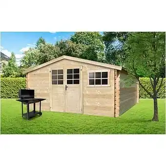 Brico Solid tuinhuis ‘Inita’ hout 14,37 m² aanbieding
