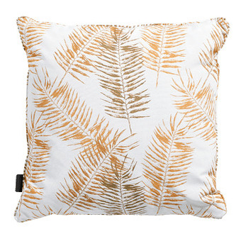 Brico Madison sierkussen Flora geel 46x46cm aanbieding