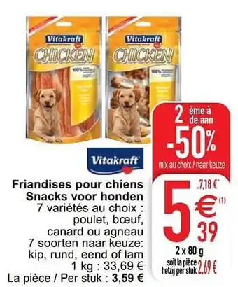Friandises pour chiens snacks voor honden