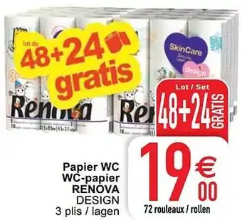 Cora Papier wc wc-papier renova design aanbieding