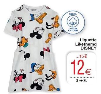Cora Liquette likethemd disney aanbieding