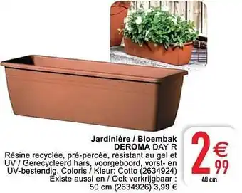 Jardinière - bloembak deroma day r