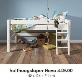 Baby & Tiener Halfhoogslaper nova aanbieding