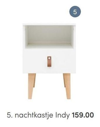 Baby & Tiener Nachtkastje indy aanbieding