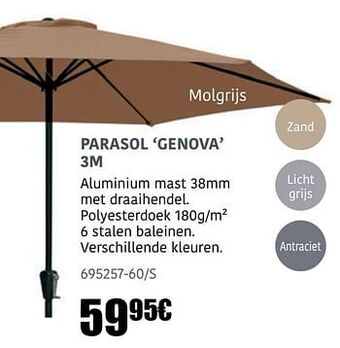 HandyHome Parasol genova aanbieding