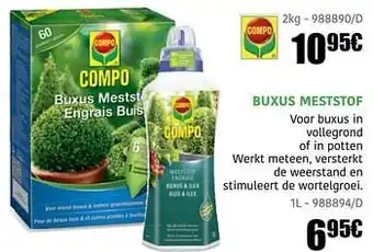 Buxus meststof