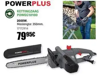 Europoint Powerplus kettingzaag poweg10100 aanbieding