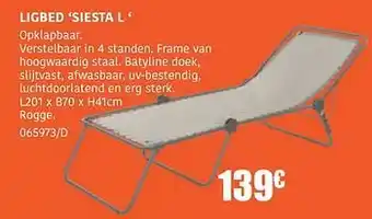Europoint Ligbed siesta l aanbieding