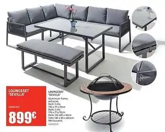 Europoint Loungeset sevilla aanbieding
