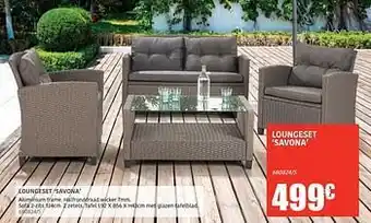 Loungeset savona