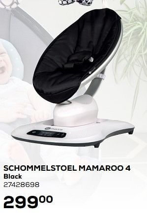 Schommelstoel mamaroo 4 black