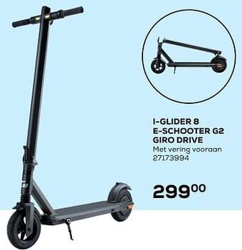 I-glider 8 e-schooter g2 giro drive
