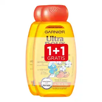 Delhaize Shampoo | Kids | Abrikoos | 2x250ml | 1+1 aanbieding