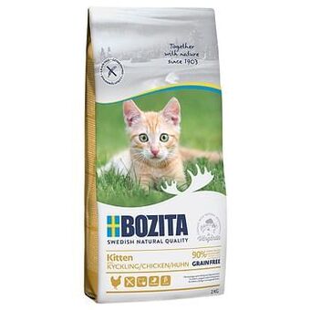 10kg Grainfree Kitten Bozita Kattenvoer