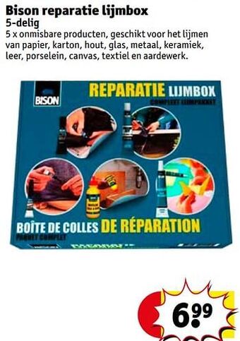 Bison reparatie lijmbox