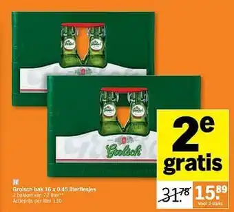 Grolsch bak