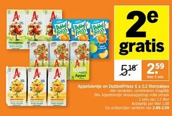 Appelsientje sinaasappelsap volle smaak