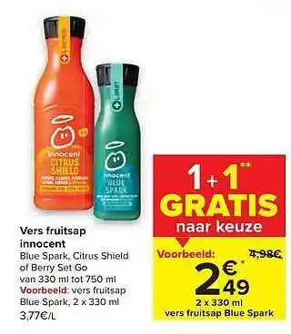 Vers Fruitsap Innocent