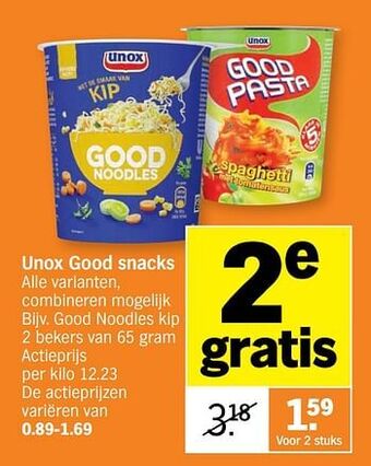 Unox good noodles kip