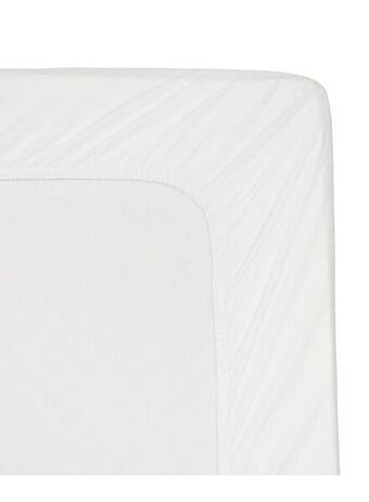 HEMA HEMA Hoeslaken - Hotel Katoen Percal Wit (wit) aanbieding