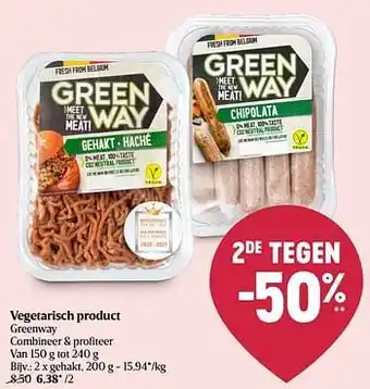 Delhaize Gehakt aanbieding