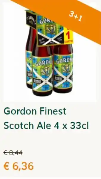 Gordon Finest Scotch Ale 4x33cl