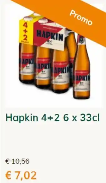 Prik en Tik Hapkin 4+2 6x33cl aanbieding
