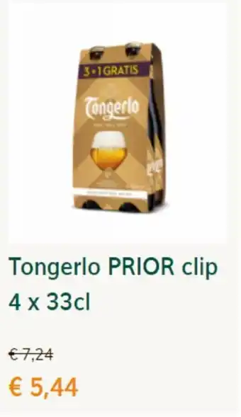 Tongerlo Prior clip 4 x 33cl