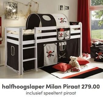 Baby & Tiener Halfhoogslaper milan piraat aanbieding