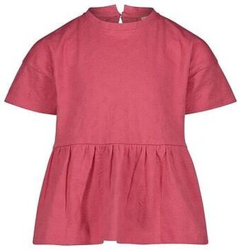 HEMA Kinder Top Broderie Koraal (koraal)