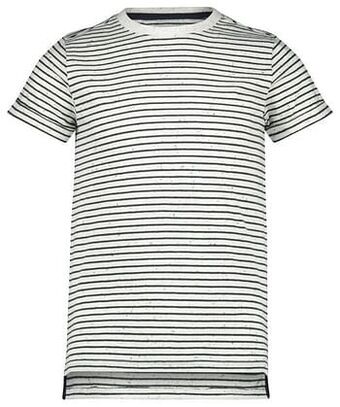HEMA Kinder T-shirt Strepen Donkerblauw (donkerblauw)