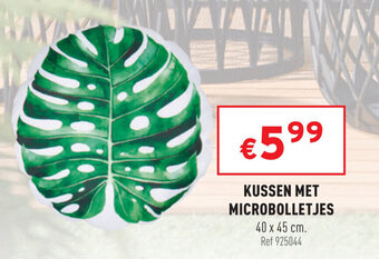Trafic Kussen met Microbolletjes aanbieding