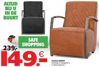 Seats and Sofas Fauteuil knight aanbieding