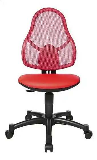 Dreamland Topstar Kinderbureaustoel Open art Junior rood aanbieding