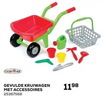 Supra Bazar Gevulde kruiwagen met accessoires aanbieding