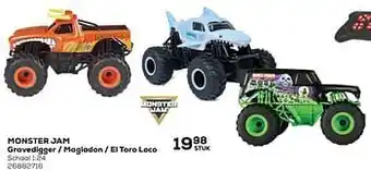 Supra Bazar Monster jam grave digger -- magladon - el toro loco aanbieding