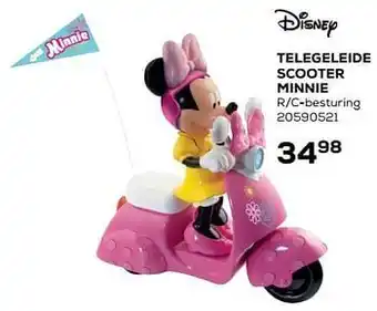 Disney telegeleide scooter minnie