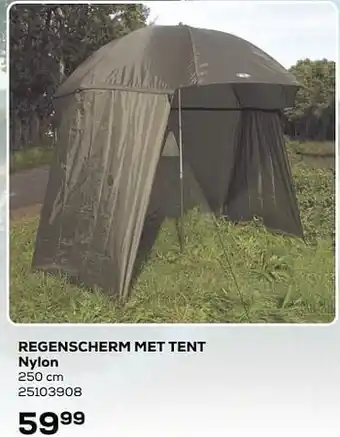 Regenscherm met tent