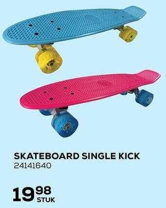 Skateboard single kick
