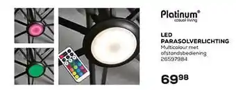 Led parasolverlichting