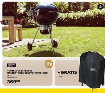 Houtskoolbarbecue master touch gbs premium e-5770