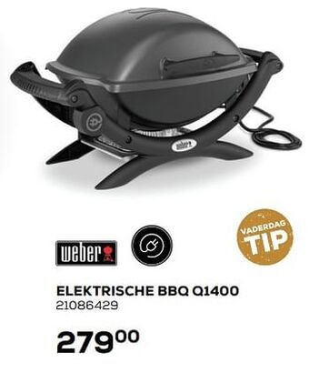 Weber elektrische bbq q1400